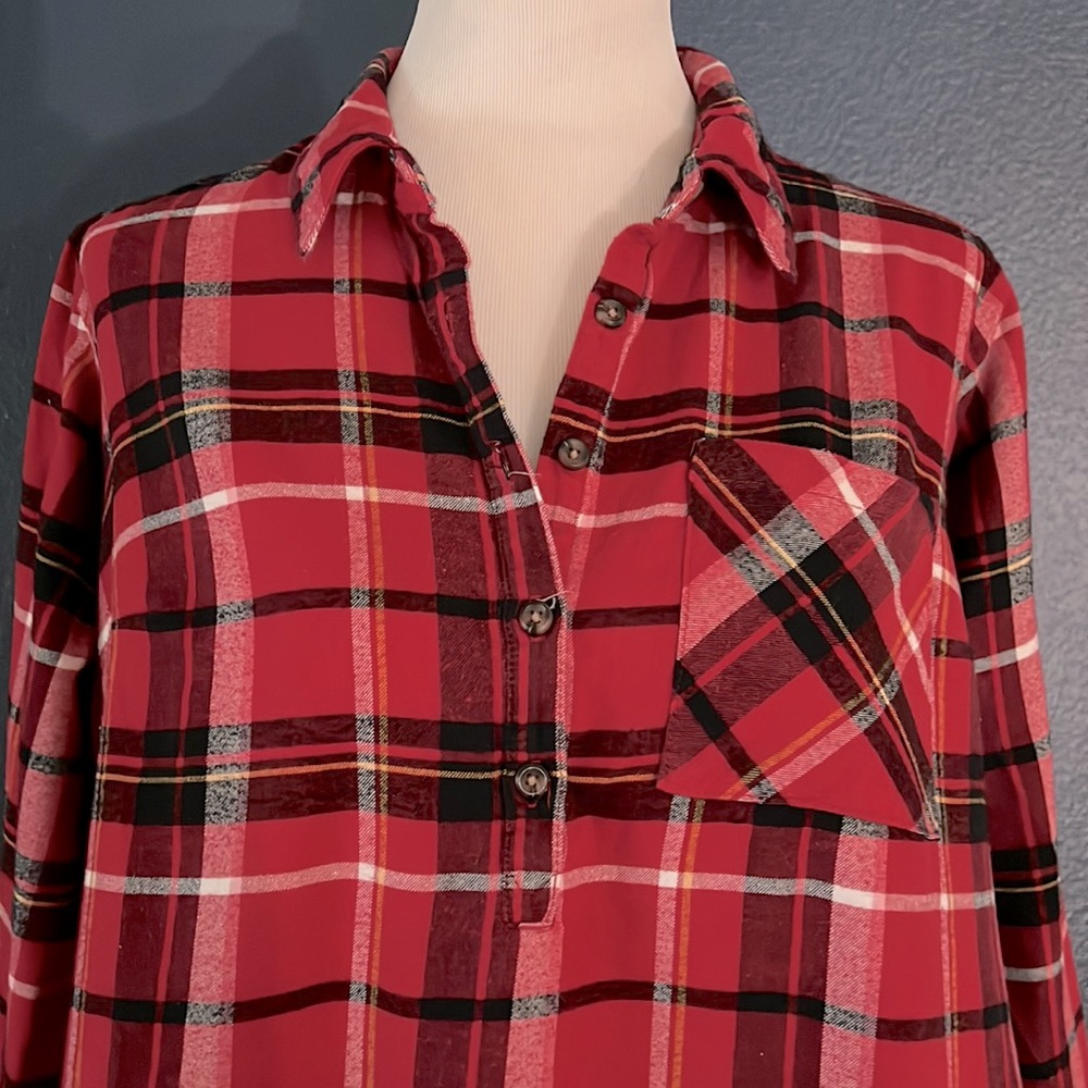 ISABEL MATERNITY FLANNEL SHIRT - Picture 2 of 4